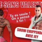 Strip-tease masculin Paris Saint Valentin