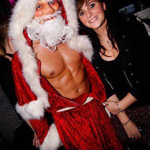 Bryan Chippendales Père Noël