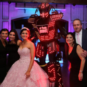 Robot Led mariage Namur